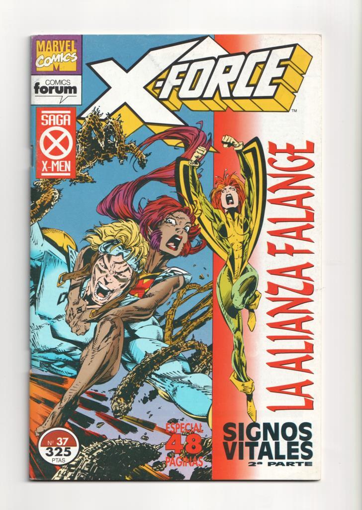 X Force volumen 1 numero 37: La alianza falange, especial 48 paginas