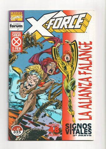 X Force volumen 1 numero 37: La alianza falange, especial 48 paginas