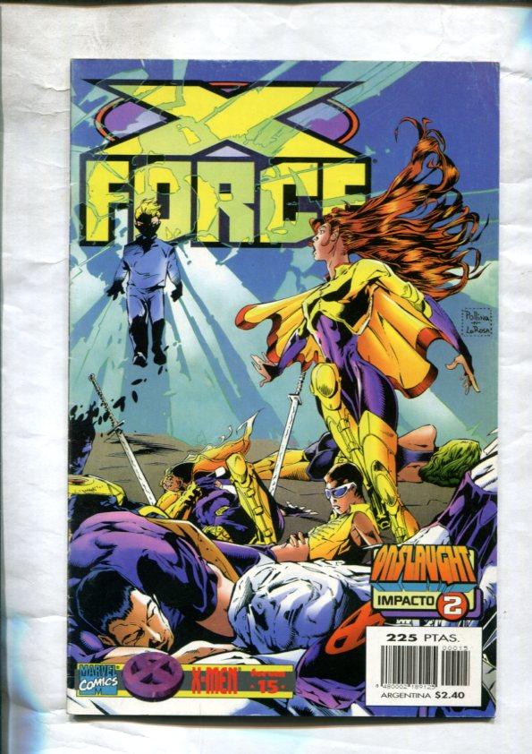 Planeta: X Force volumen 2 numero 15: Onslaught