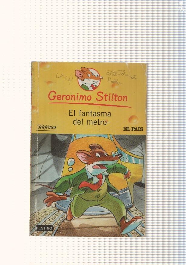 Geronimo Stilton: El fantasma del metro (fatigado por uso)