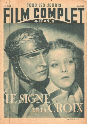 Tous les Jeudis: Film Complet numero 104: Le Signe de la Croix (FRANCÉS)