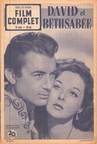 Tous les Jeudis: Film Complet numero 316: David et Bethsabée (FRANCÉS)