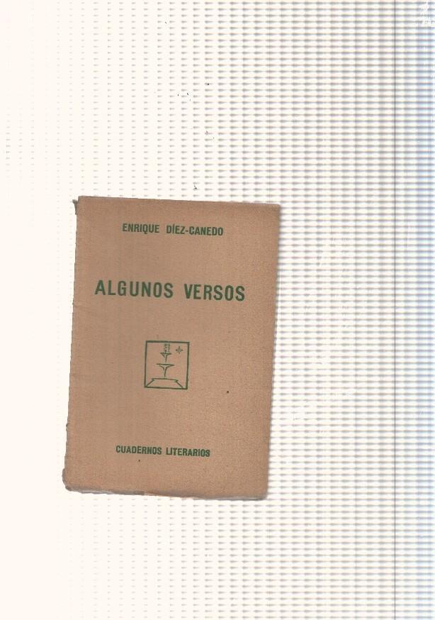 Algunos versos