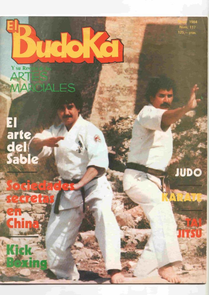 Revista: El Budoka num 117, mayo 1984. Revista Artes Marciales - El arte del sable, Sociedades secretas en China
