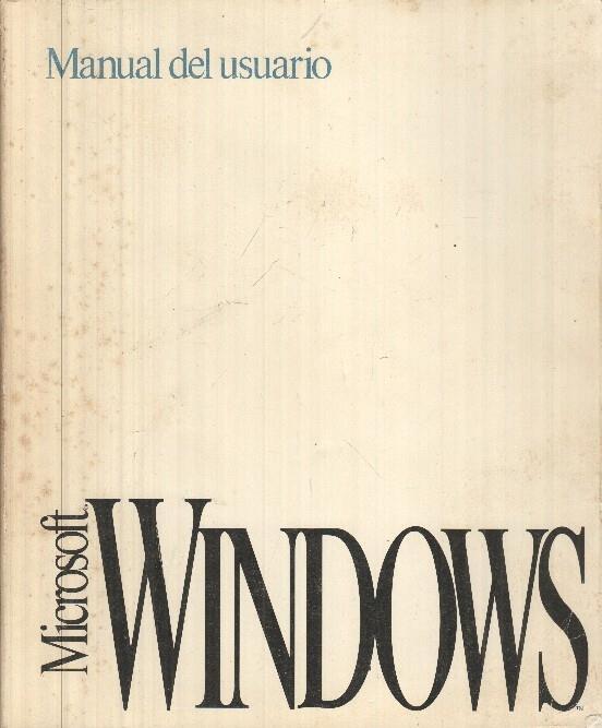 Microsoft Windows, Manual de Usuario (versión 3.1)