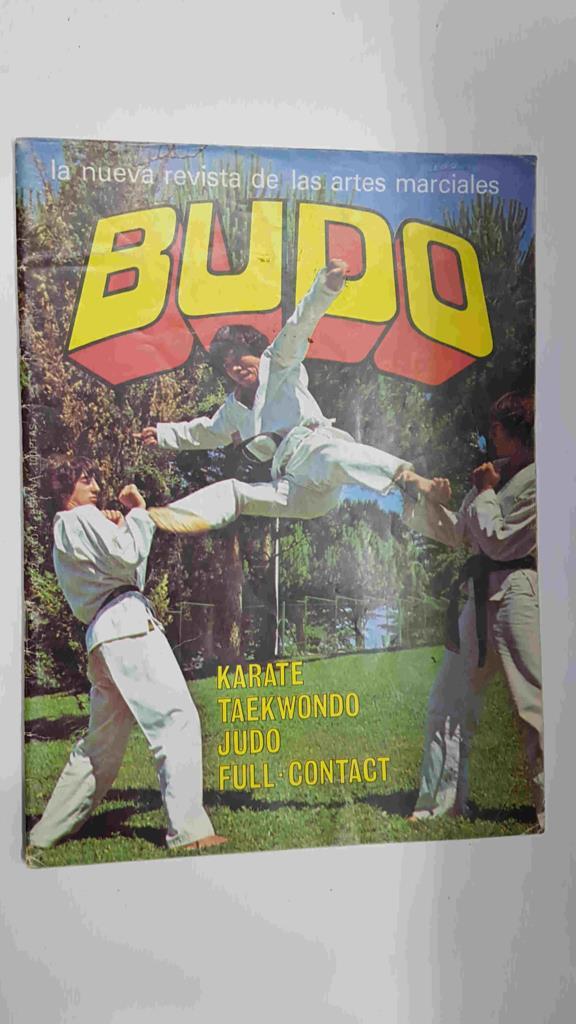 Revista: Budo num 32, Año 4 (1980). Revista Artes Marciales - Juegos Olimpicos de los Angeles, Portada; Uh Soo il entrenador nacional de taekwondo