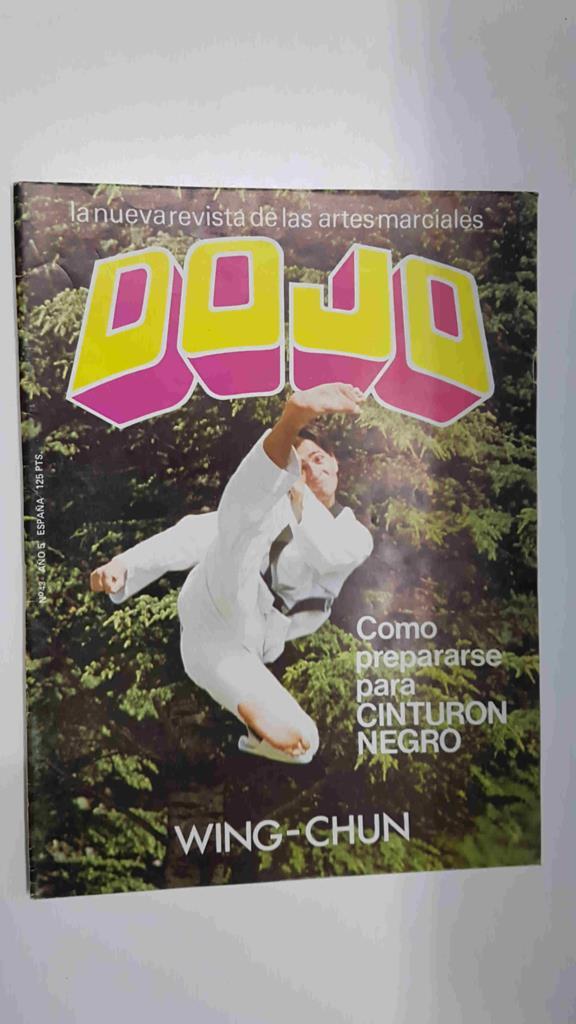 Revista: Dojo num 43, Año 5, 1981. Revista Artes Marciales - Como prepararse para cinturon negro (karate), Como conseguir la palma de hierro