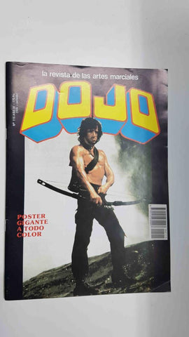 Revista: Dojo num 115, Año XI, 1987. Revista Artes Marciales. FALTA POSTER CENTRAL (paginas de la 21 a la 28) - Jeet Kune Do Boxeo, Tecnica de Baston