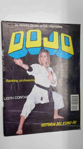 Revista: Dojo num 88, Año IX, junio 1985. Revista Artes Marciales - Historia del Kung Fu, Light Contact