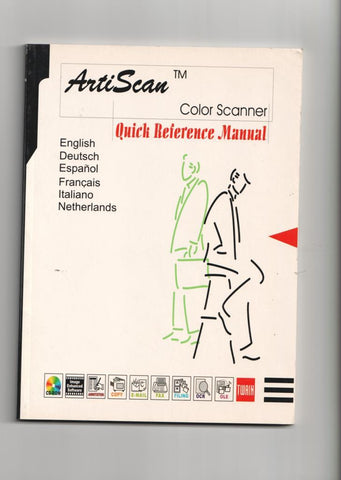 AntiScan color Scanner Quick Reference Manual