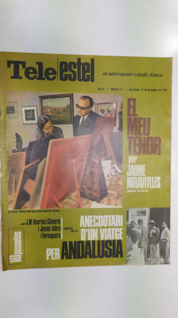 Tele Estel Any II. Numero 74 (15.12.1967) CATALÁN