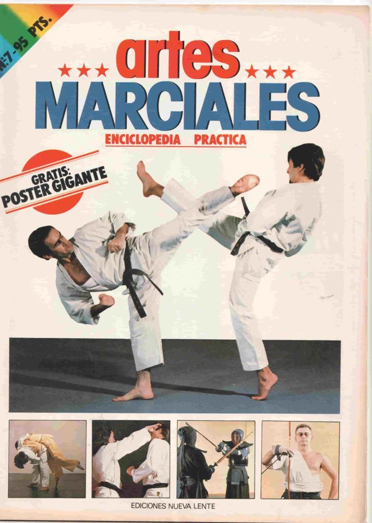 Fasciculo: Artes Marciales num 7. Enciclopedia Practica. Karate-do Gyaku Hanmi: Cadera inversa, Parada en Ude Uke
