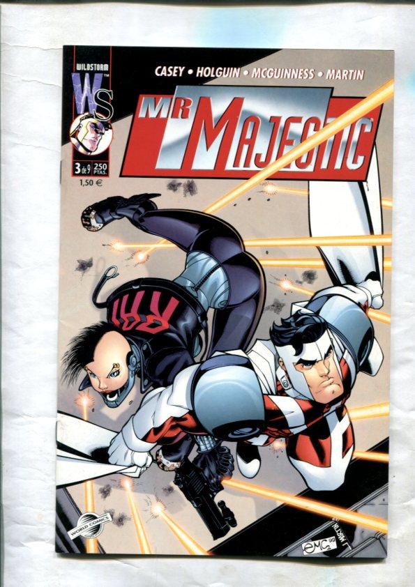 Planeta: Mr. Majestic numero 3: Violencia excesiva