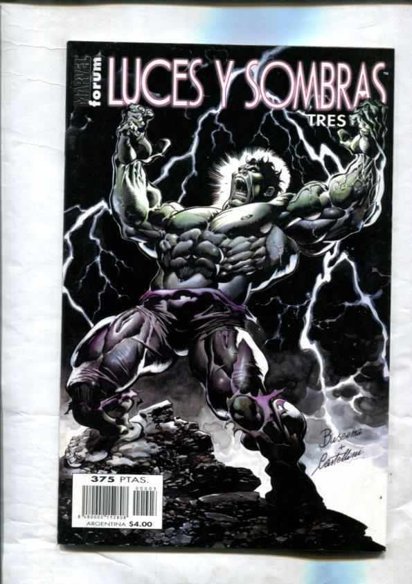 Planeta: Marvel luces y sombras numero 3: Hulk, Lobo, Spiderman, Estela Plateada