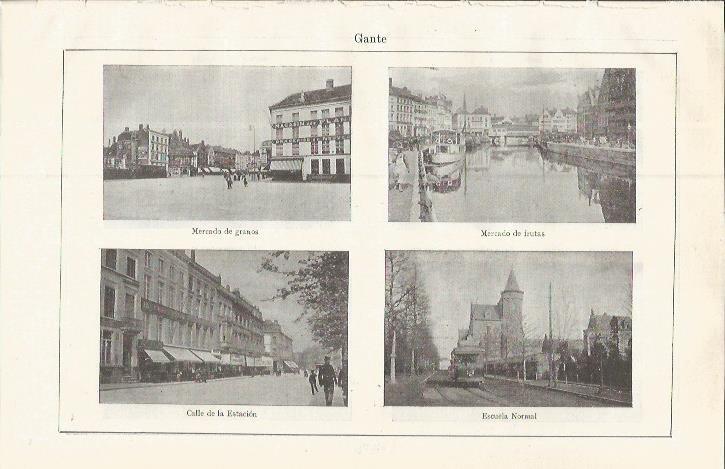 LAMINA ESPASA 37532: Mercados de Gante, Belgica