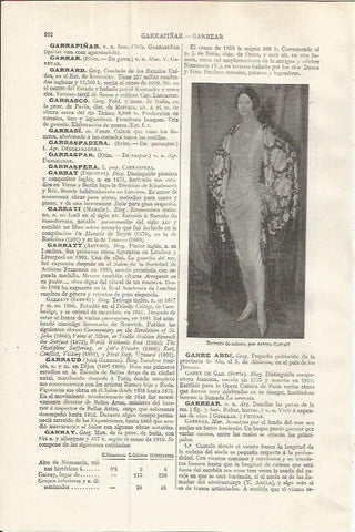 LAMINA ESPASA 37564: Retrato de señora, por Arturo Garralt