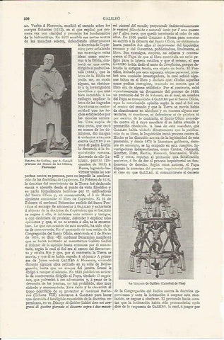 LAMINA ESPASA 37481: Estatua de Galileo en Florencia