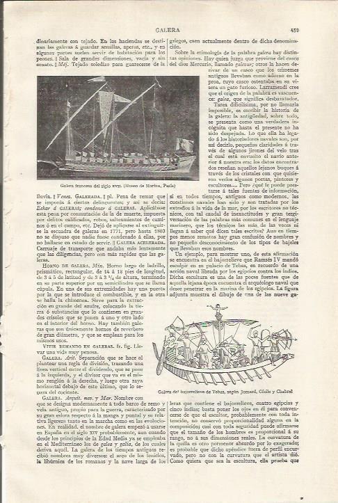 LAMINA ESPASA 37469: Galera de Francia