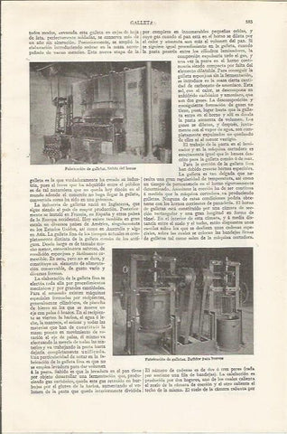 LAMINA ESPASA 37498: Horno y batidor para fabricar galletas