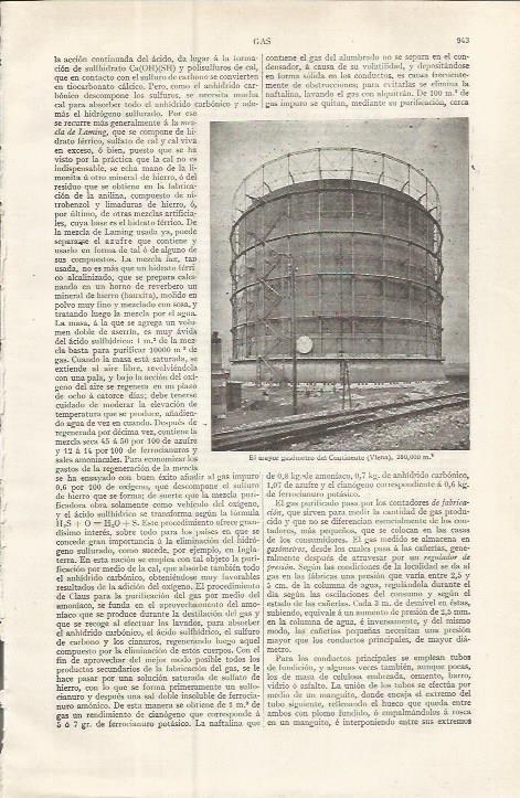 LAMINA ESPASA 37568: Gasometro de Viena