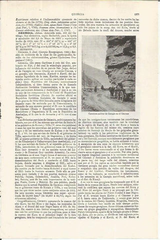 LAMINA ESPASA 37630: Carretera militar en el Caucaso
