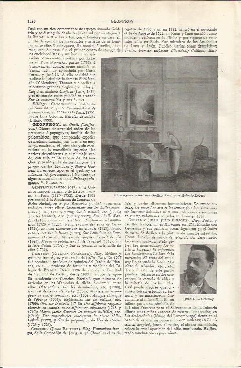 LAMINA ESPASA 37625: El desayuno de madame Geoffrin, por Robert