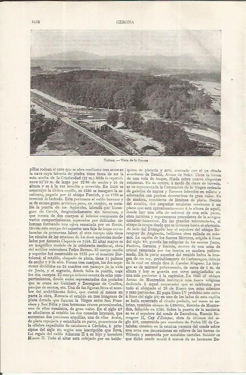 LAMINA ESPASA 37647: La Devesa de Girona