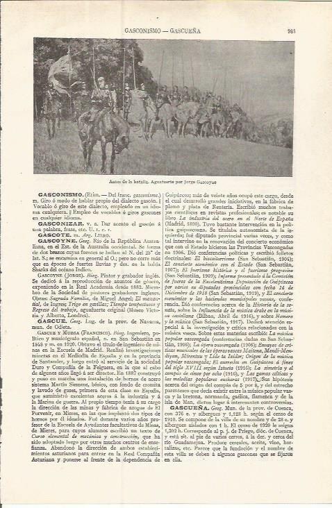 LAMINA ESPASA 37575: Antes de la batalla, por Jorge Gascoyne