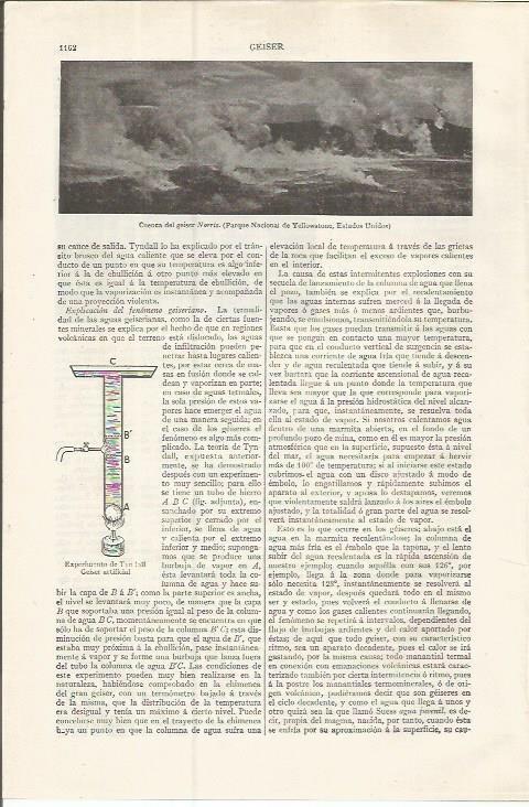 LAMINA ESPASA 37602: Cuenca del geiser Norris