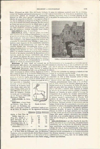 LAMINA ESPASA 37605: Castillo de la Dentellada en Gelida, Barcelona