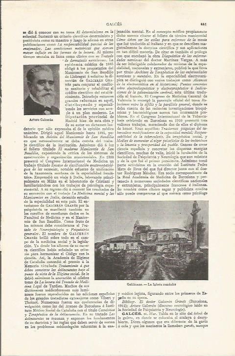 LAMINA ESPASA 37465: Iglesia de Galdacano, Vizcaya