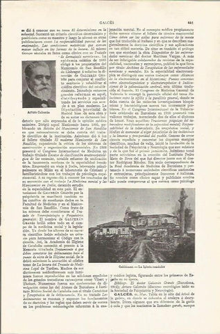 LAMINA ESPASA 37465: Iglesia de Galdacano, Vizcaya