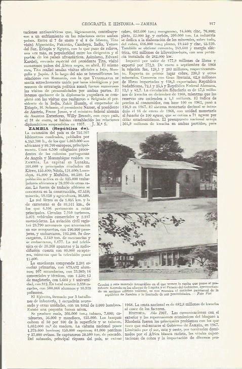 LAMINA ESPASA 37330: Montaje fotografico de Zambia