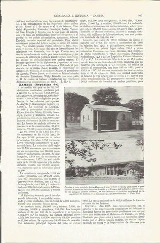 LAMINA ESPASA 37330: Montaje fotografico de Zambia