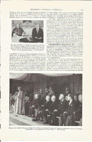 LAMINA ESPASA 37326: Discurso de Pablo VI en Fatima