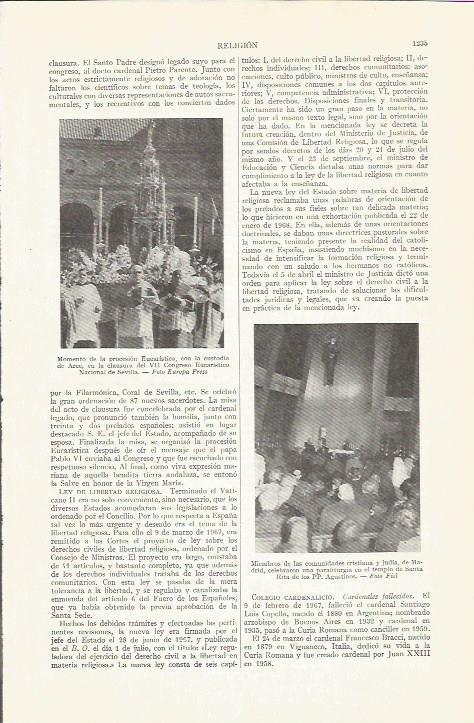 LAMINA ESPASA 37357: Procesion Eucaristica en Sevilla