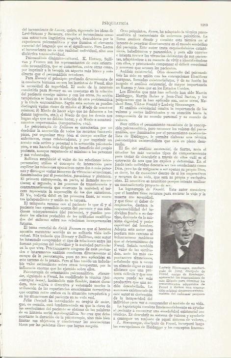 LAMINA ESPASA 37355: Ludwig Binswanger