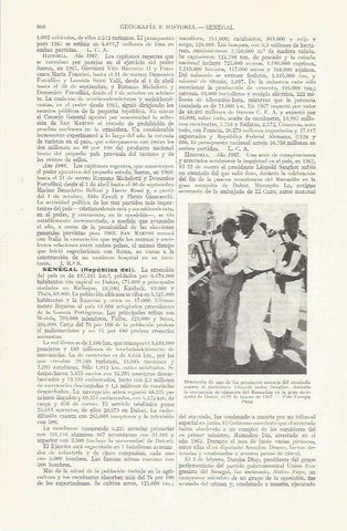 LAMINA ESPASA 37314: Detencion de un autor de atentado al presidente de Senegal