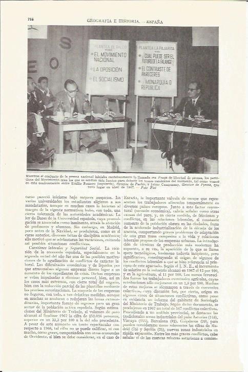 LAMINA ESPASA 37275: Debate entre Emilio Romero y Jaime Campmany