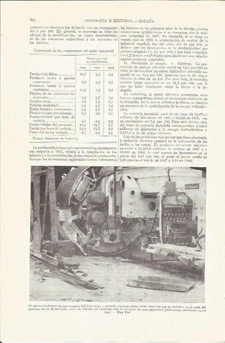 LAMINA ESPASA 37273: Perforadora del Pantano de los Bermejales, Granada