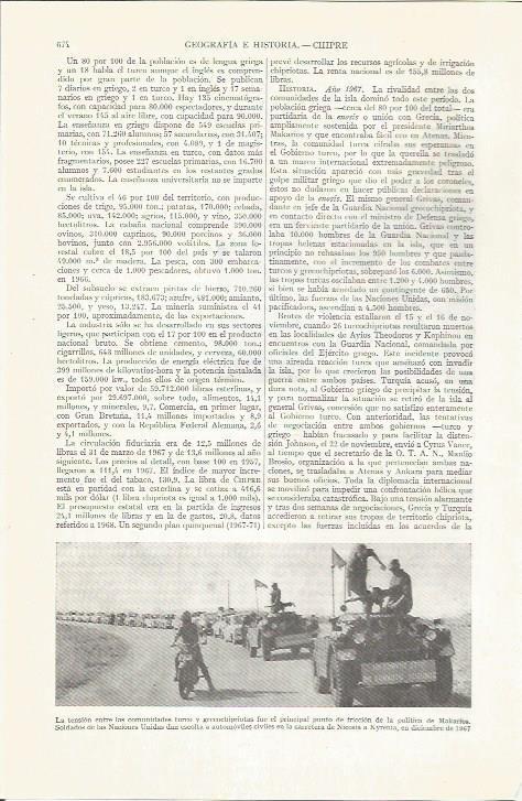 LAMINA ESPASA 37267: Soldados de la ONU en Chipre en 1967