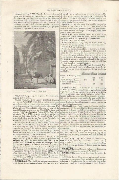 LAMINA ESPASA 37431: Calle de Gabes, Tunez