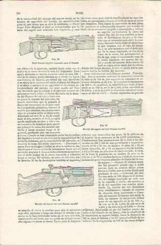 LAMINA ESPASA 37419: Fusil Mauser