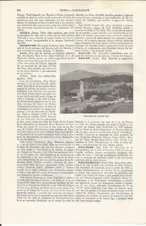 LAMINA ESPASA 37453: Valle del Gail, Austria