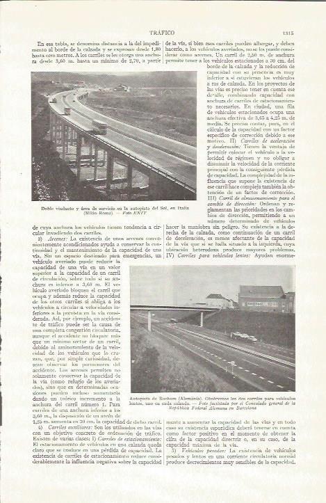 LAMINA ESPASA 37378: Viaducto en la autopista del Sol