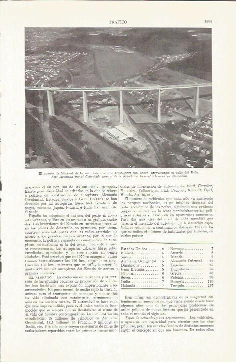 LAMINA ESPASA 37377: Puente de Mintard en Alemania