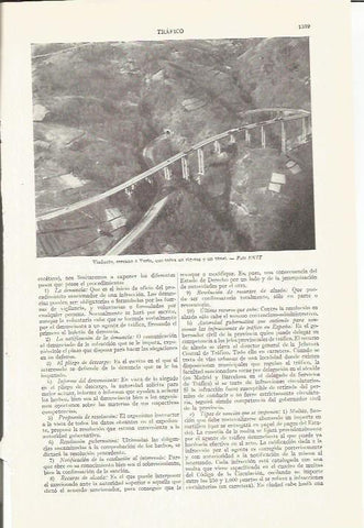 LAMINA ESPASA 37388: Viaducto de Turin, Italia