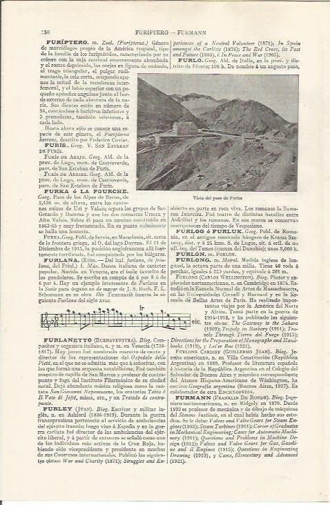 LAMINA ESPASA 37411: Paso de Furka, Suiza
