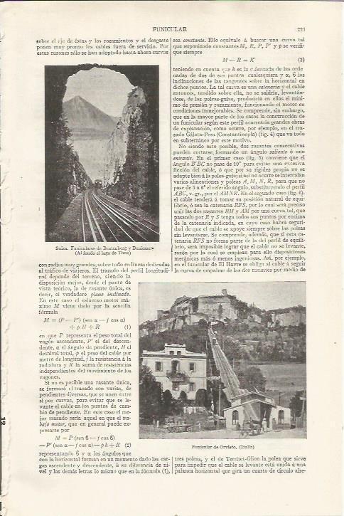 LAMINA ESPASA 37404: Funicular de Orvieto, Italia