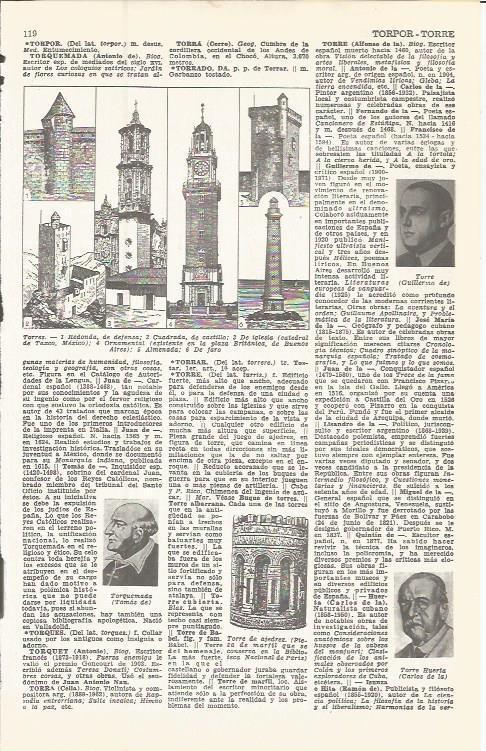 LAMINA 51613: Tipos de torres